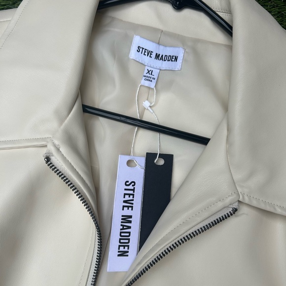 Steve Madden Leather Jacket - Picture 3 of 6